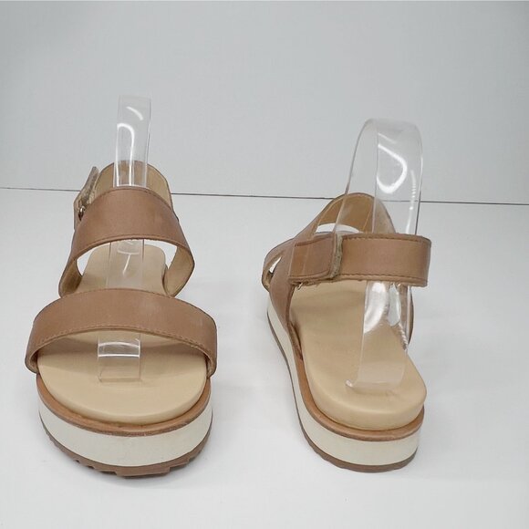 NISOLO Go-To Flatform Sandal 2.0 in Almond 8 - Picture 3 of 9